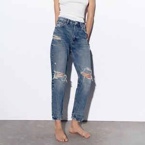 Zara Classic Mom Fit Jeans